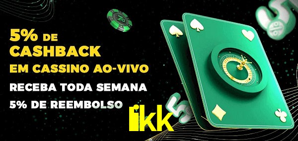 Promoções do cassino ao Vivo Iikk